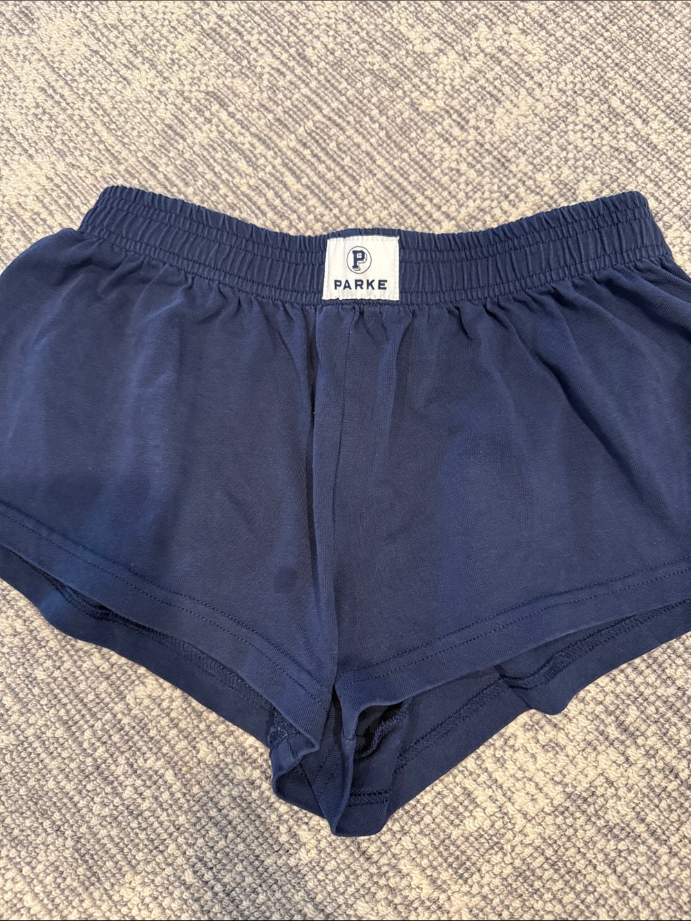 Parke Navy Women's Athletic Lounge Shorts